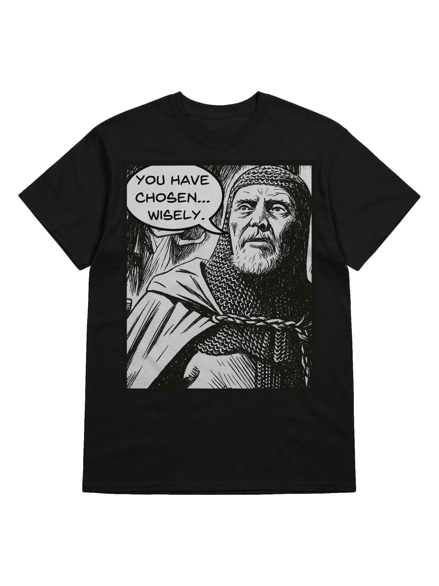 Indiana Jones inspired You Have Chosen... Wisely Scene Tee product image (50)