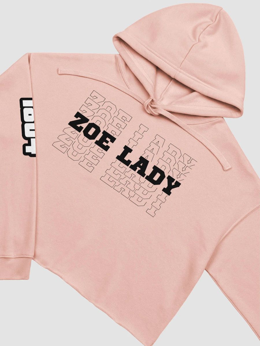 ZOE LADY CROP TOP HOODIE product image (3)