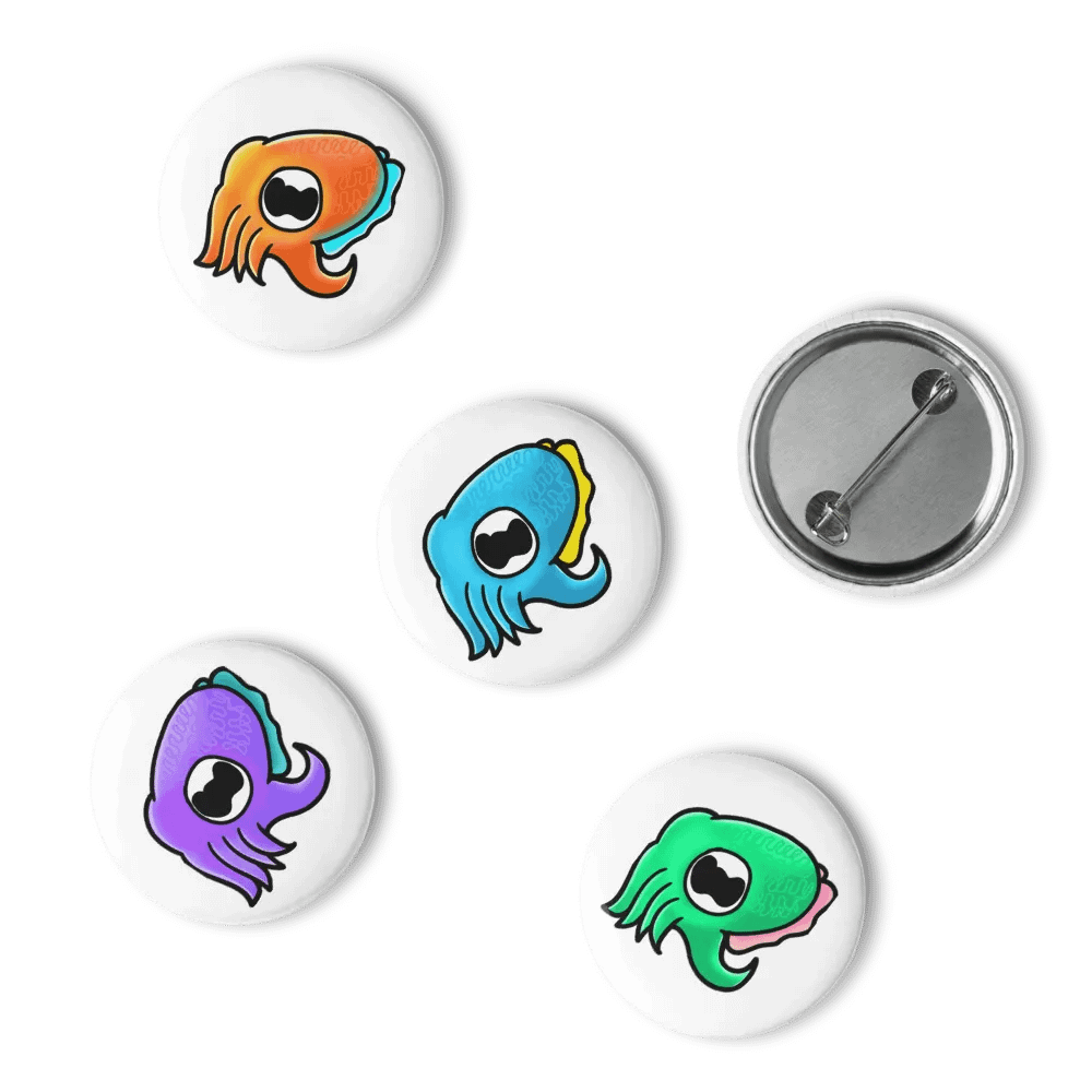 Cuttle Crew Pins Set product image (15)