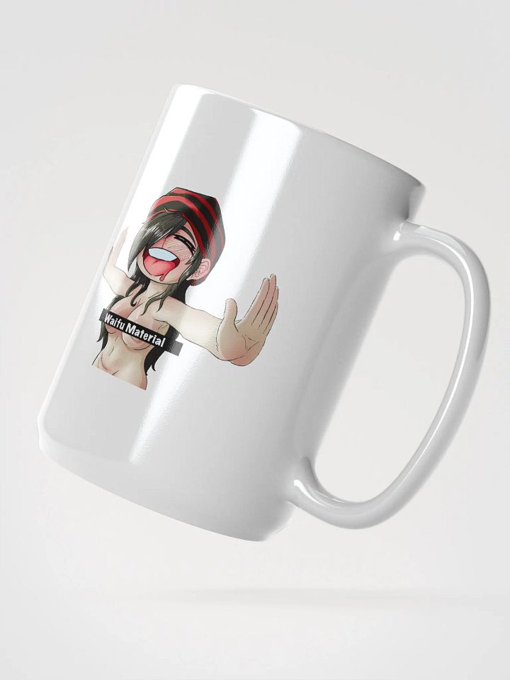 Waifu Material Mug (white) product image (2)
