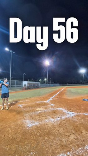 Day 56 of hitting 1 Home Run daily until I hit at marlins stadium!

Shout out to @jantzenwitte for the drill!
#baseball #home...