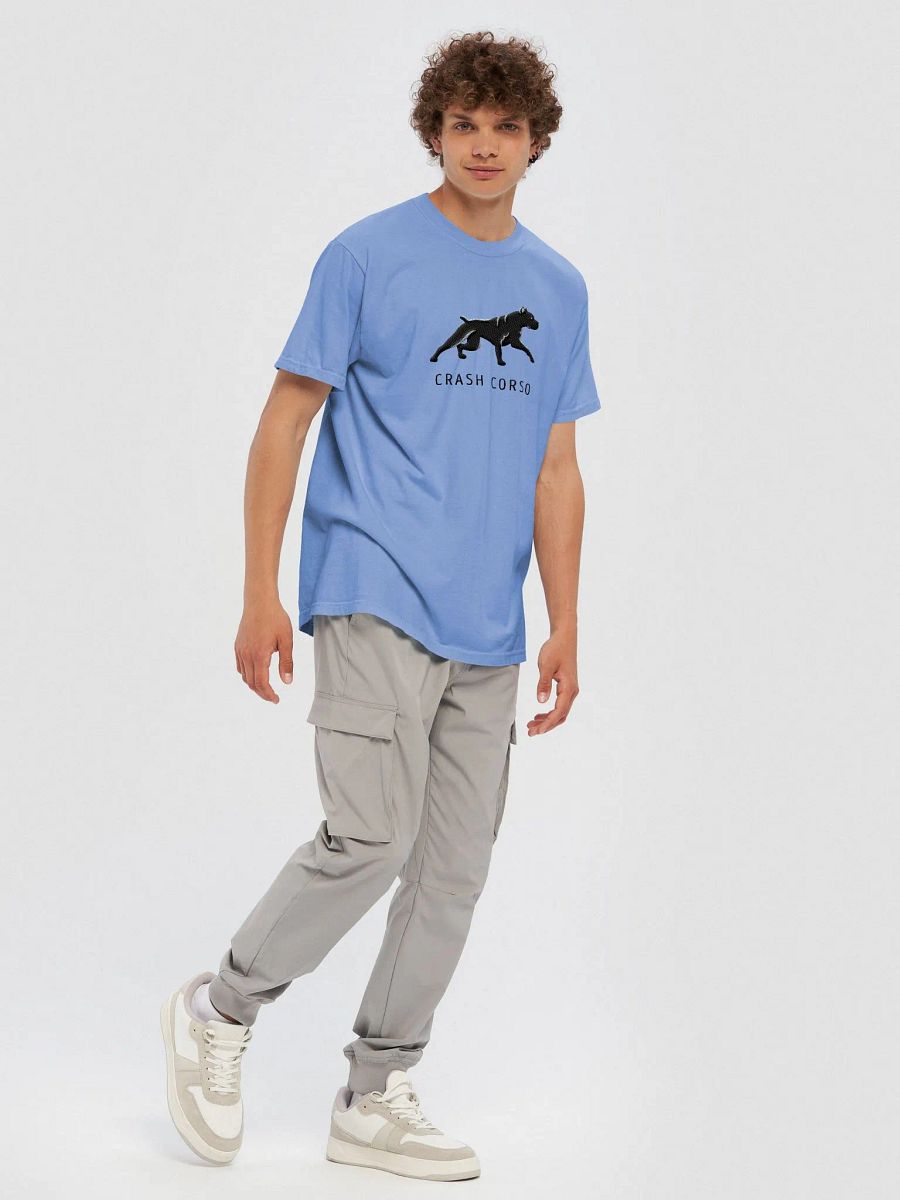 Crash Corso T-Shirt(Embroidered) of a Cane Corso(Black) product image (10)