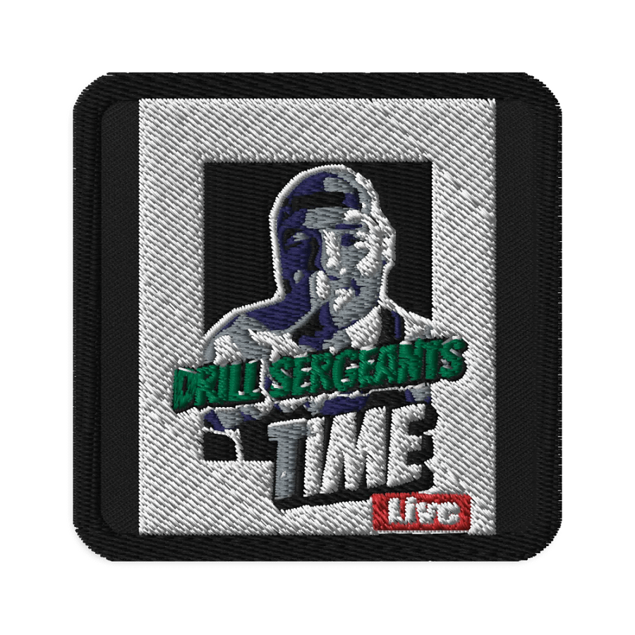 DRILL SGTS TIME PATCH product image (1)
