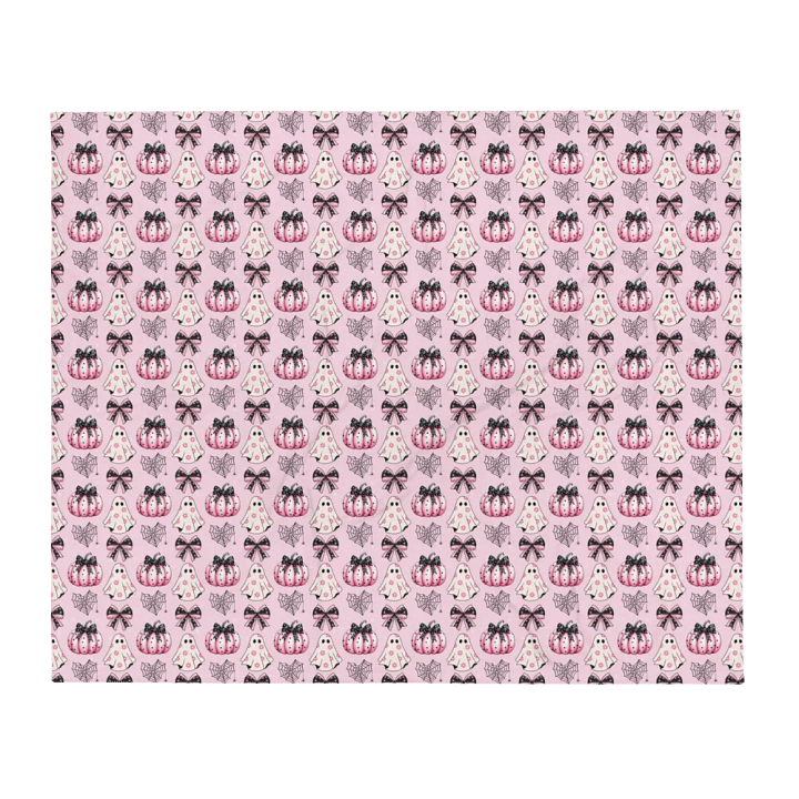 Pink Halloween Blanket product image (1)