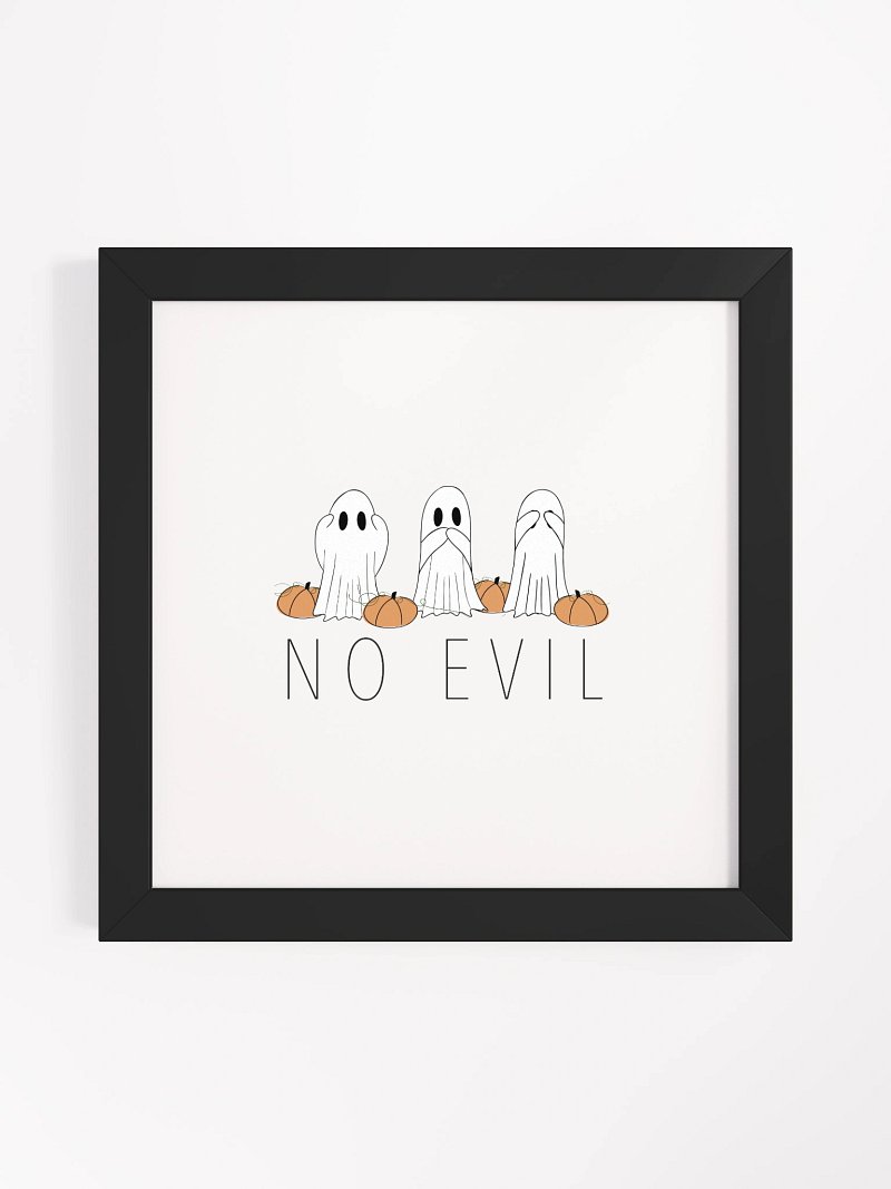 No Evil Wall Art