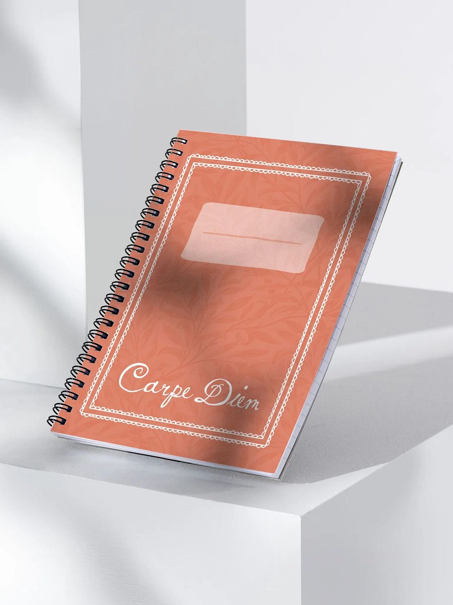 Carpe Diem Notebook Red product image (5)