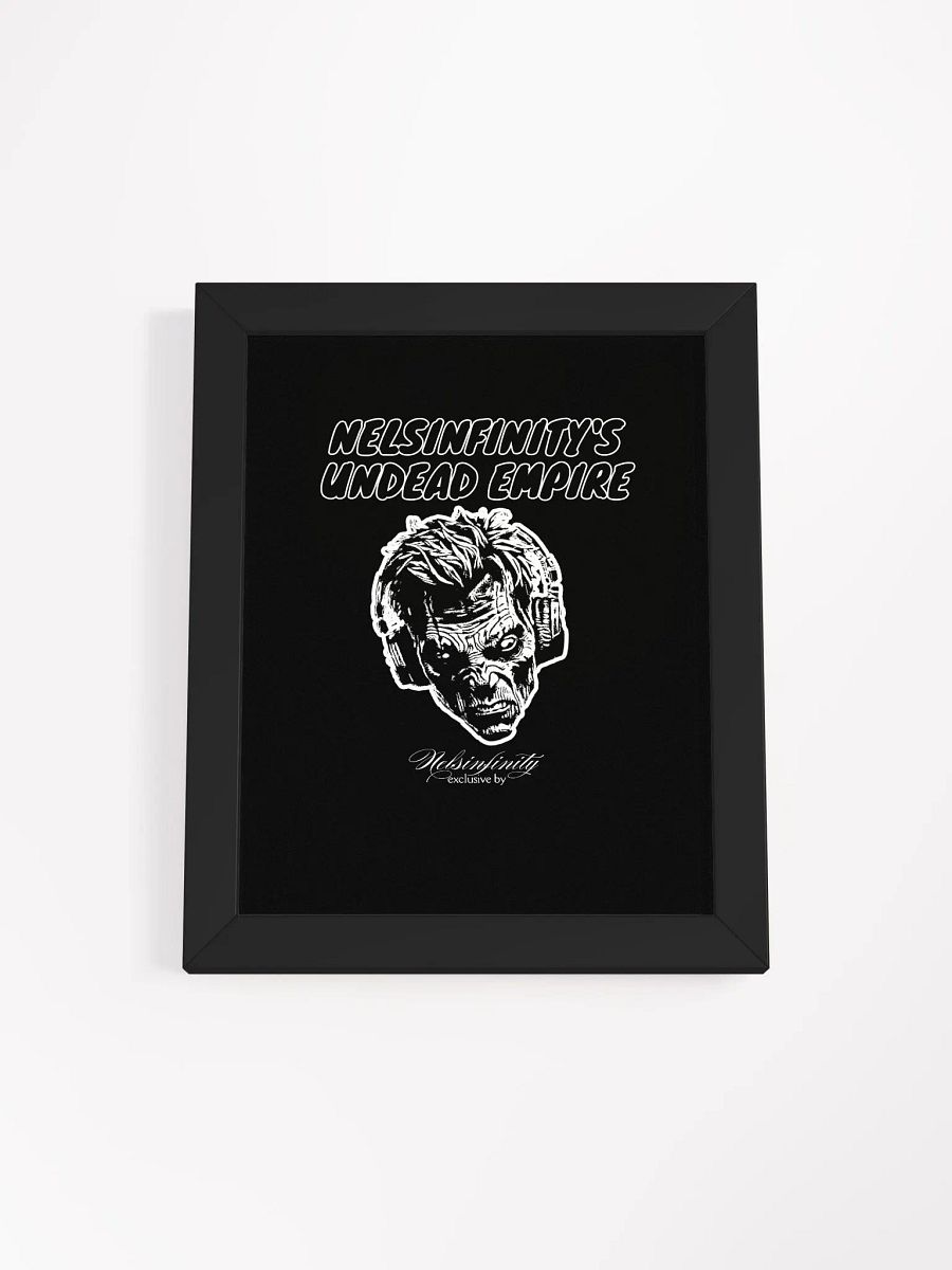 N.U.E. Signature Framed Matte Poster product image (1)
