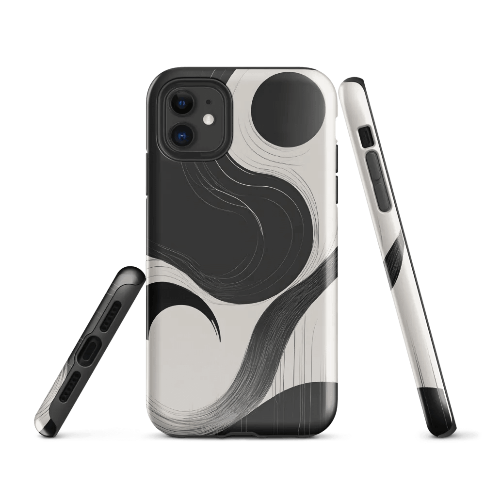 Tough Case for iPhone® – Lunar Abstraction product image (1)