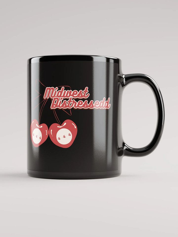444 Cherries Black Mug product image (2)