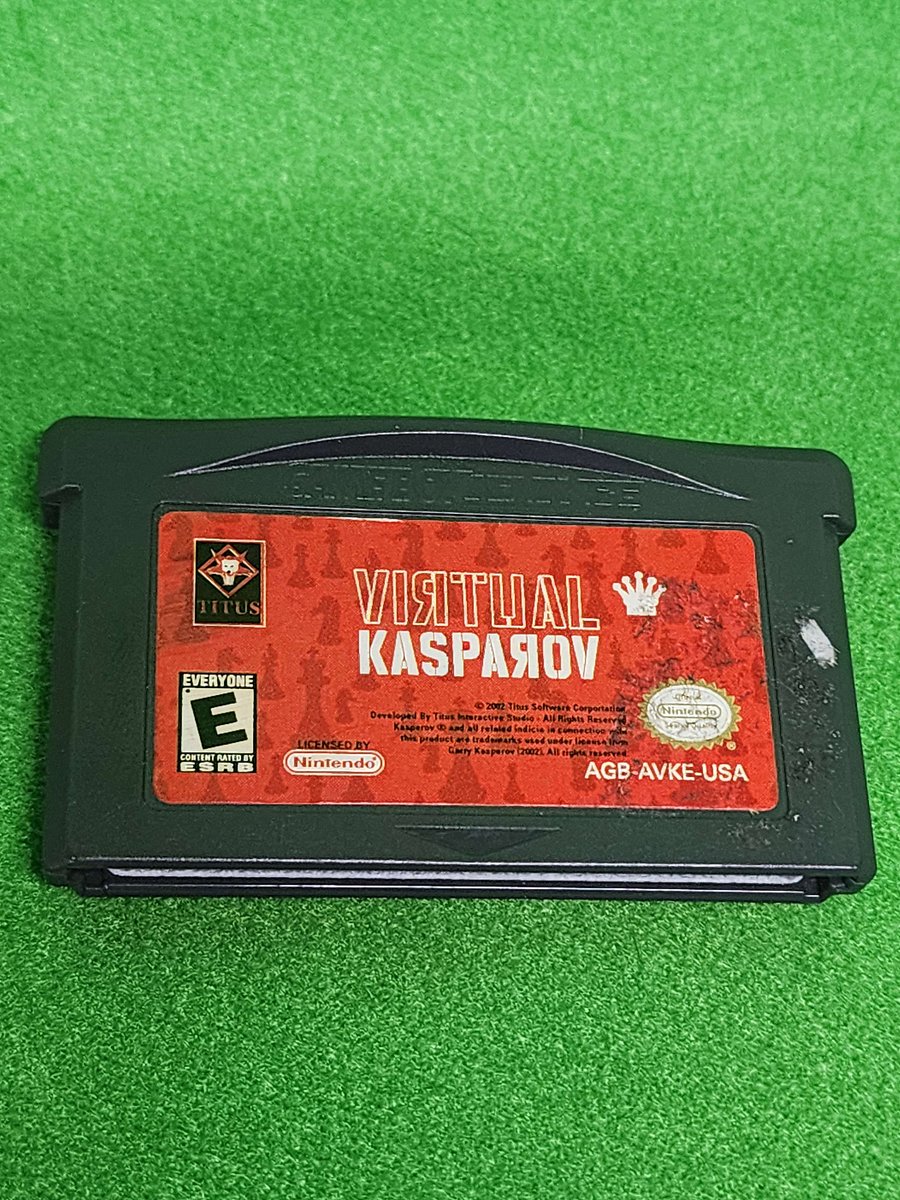 GAME BOY ADVANCE - Virtual Kasparov - Game Only product image (1)
