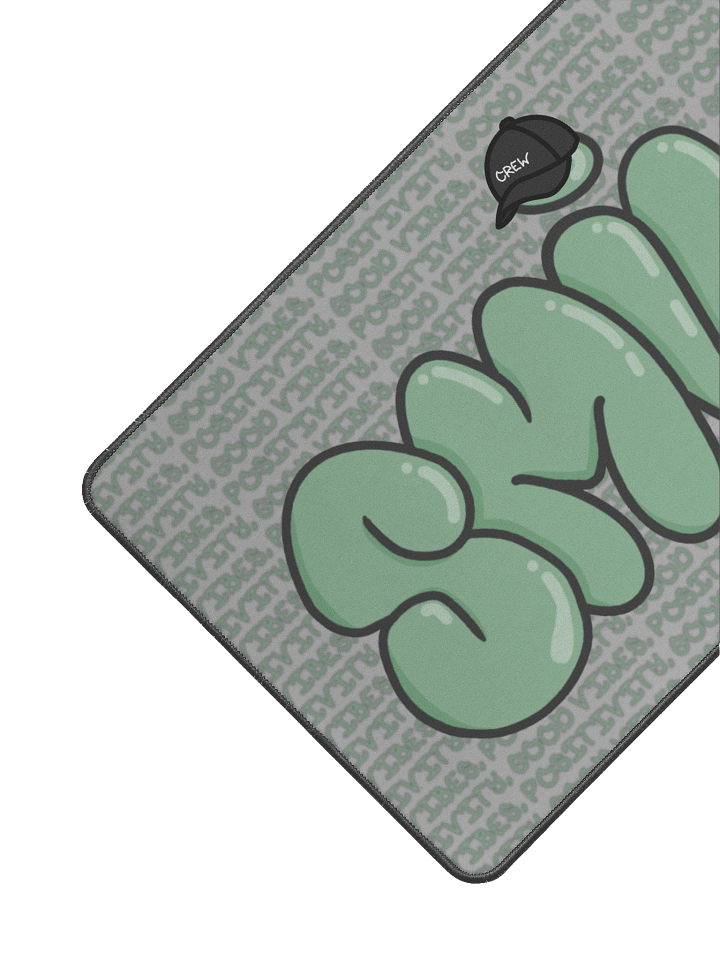 Dill's Smile Line Desk Mat 12" x 22" product image (2)