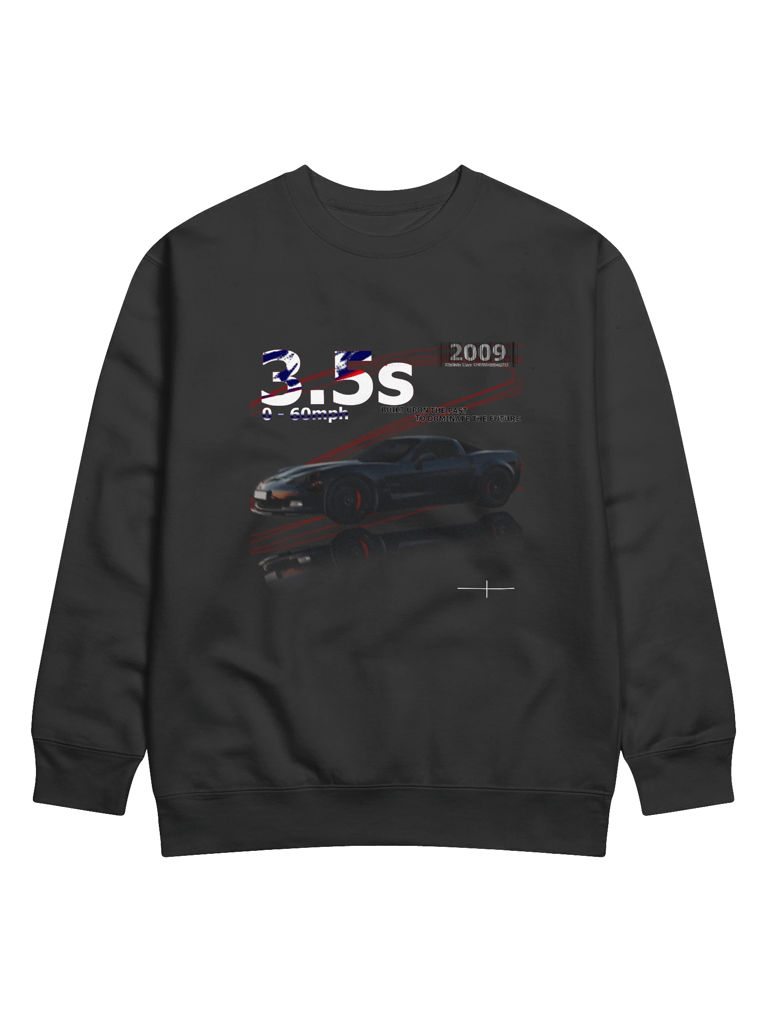 2009 Barcode - 3.5s 0 - 60 - Black Car | Crewneck product image (5)