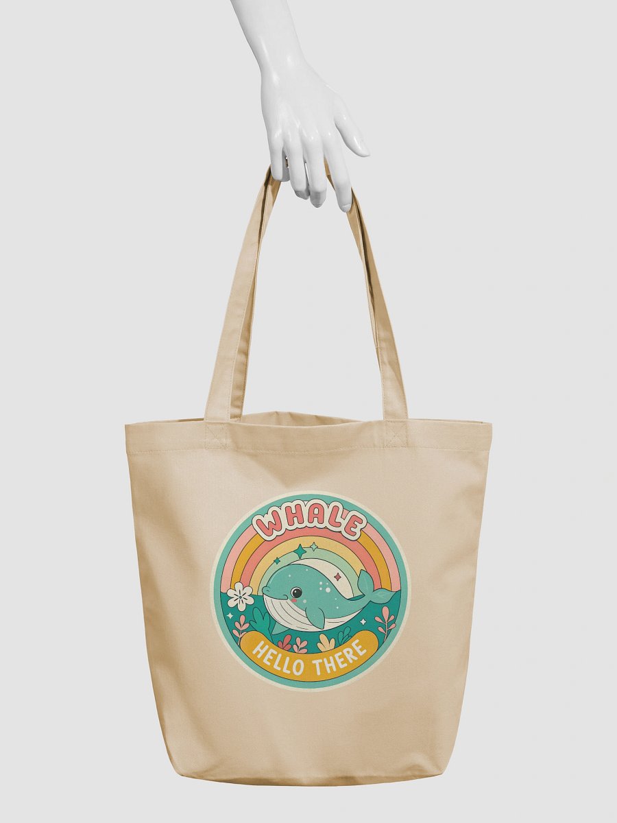 Whale Hello Eco-Friendly Tote Bag product image (3)