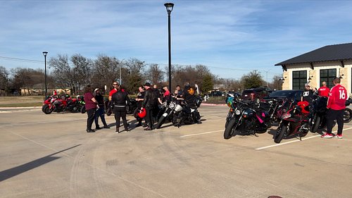 Beautiful day for a group ride with the Burleson Moto Riders.