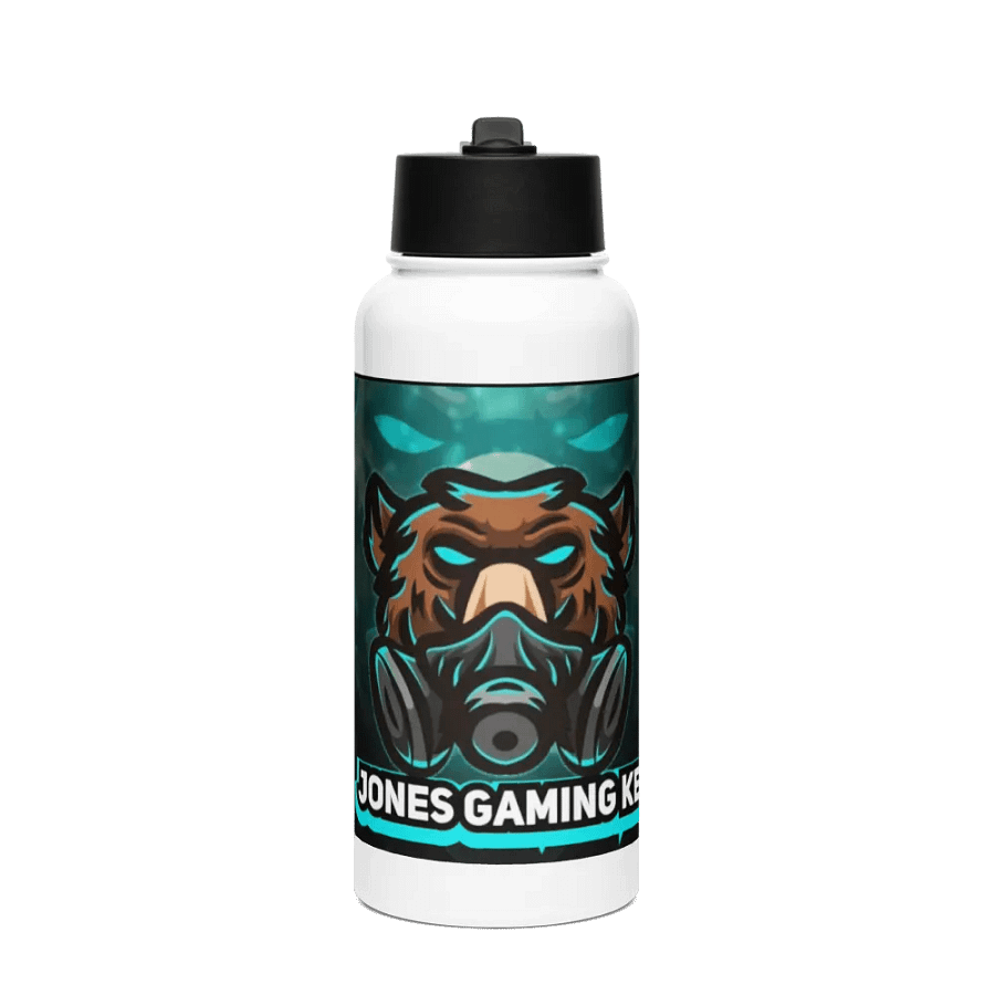 Stainless Steel Water Bottle with a Straw Lid product image (1)