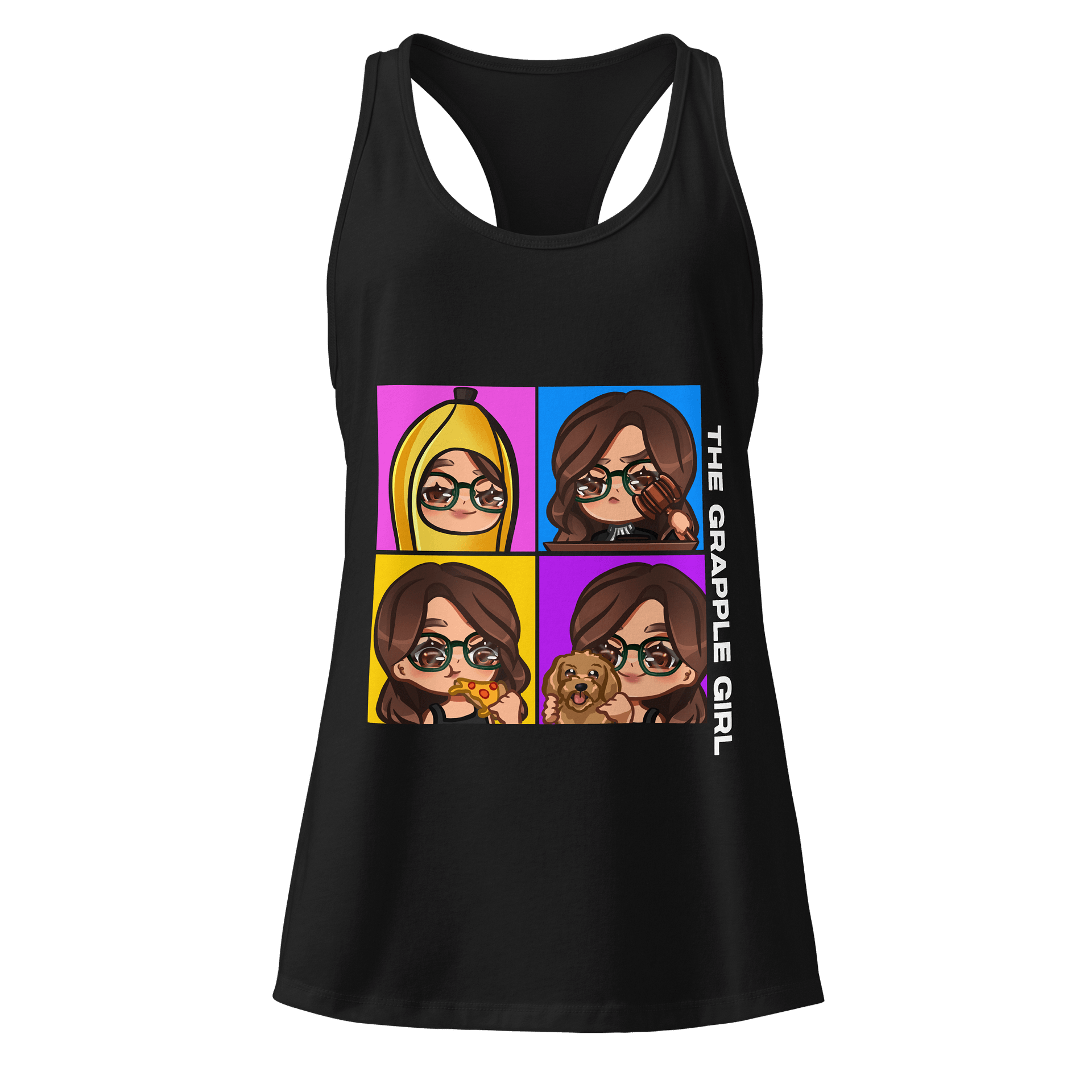 The Grapple Girl Grid Women's Tank Top product image (1)