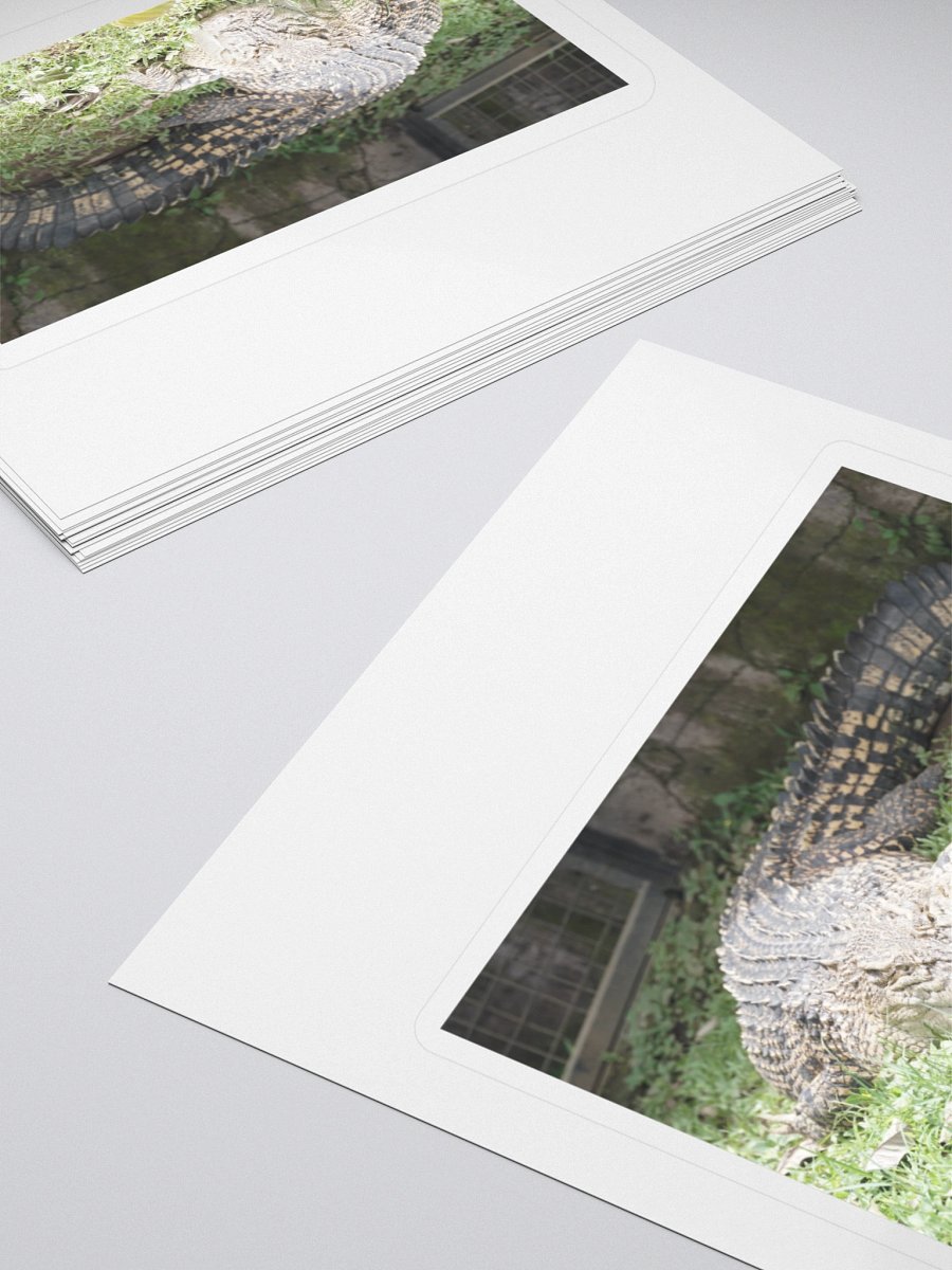 Majestic Crocodile Kiss Cut Stickers product image (4)