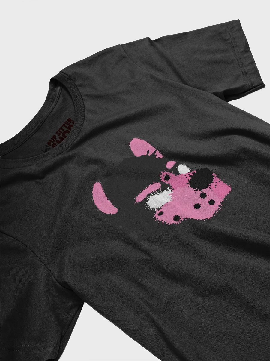 Pup Splatter Shirt - Black & Light Pink product image (3)