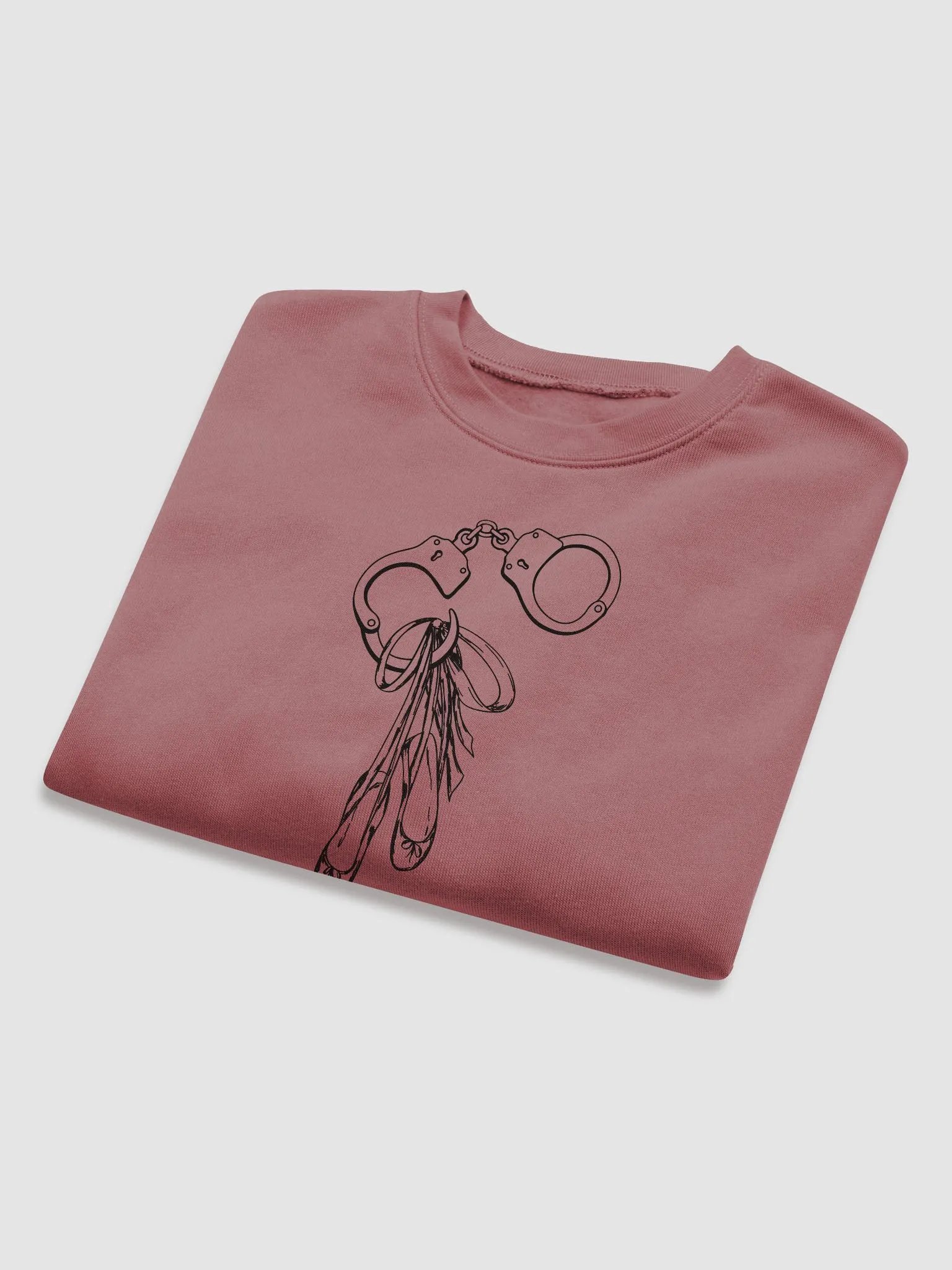 Cuffs & Ballerina Crop Sweatshirt product image (16)