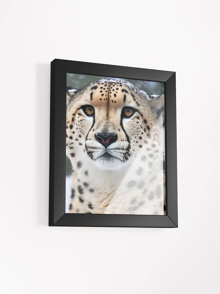 Framed High-Quality Matte Poster: Captivating Cheetah product image (15)