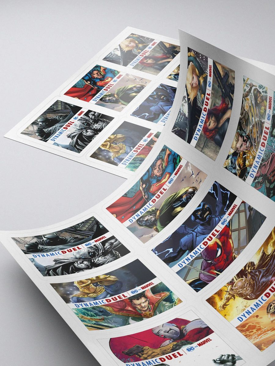 Dynamic Duel Episode Cover Stickers - Series 1 product image (4)