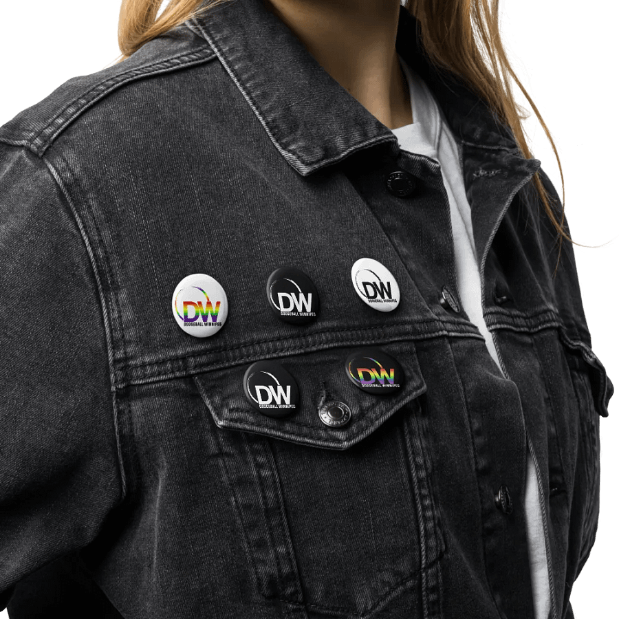 Dodgeball Winnipeg Pin Button Set product image (17)
