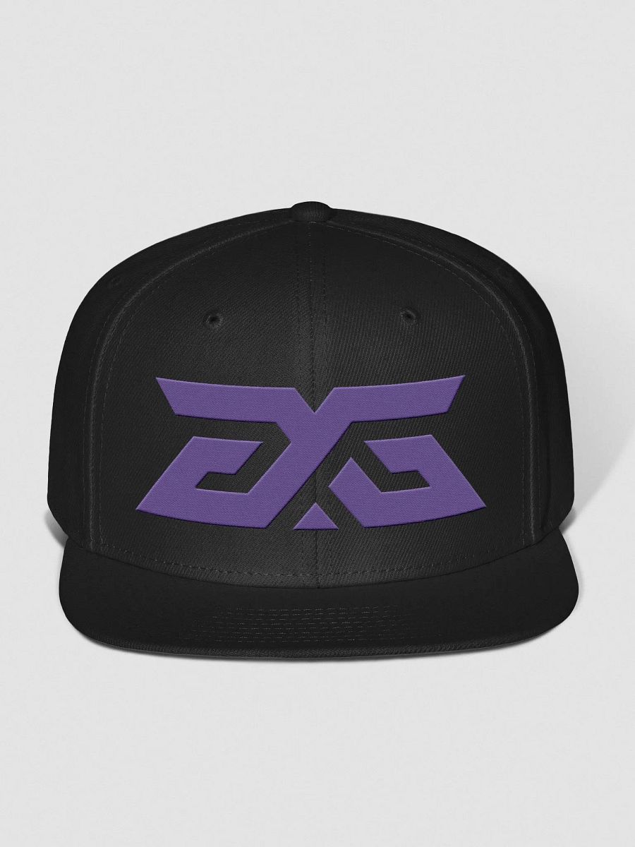 Embroidered black hat product image (1)