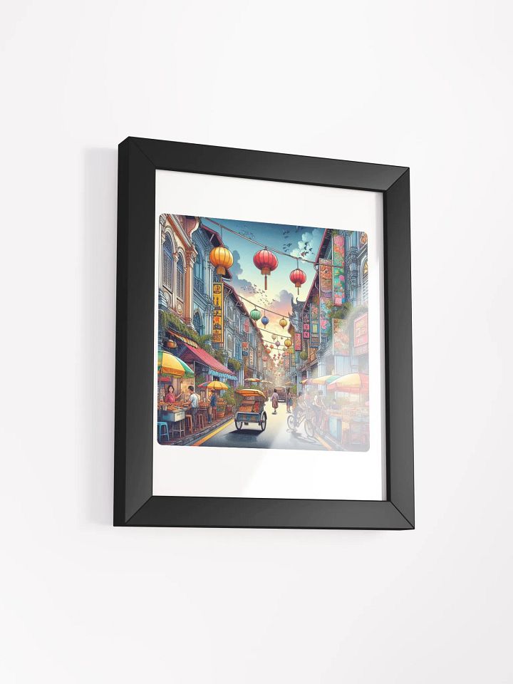 East Asian Street Festivity Poster | Ai Work penang city product image (20)