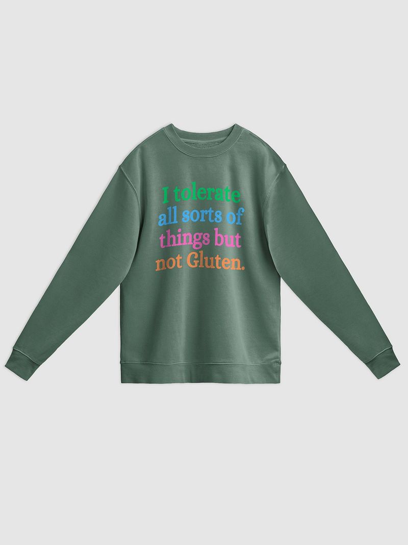 "Not Gluten" Vintage Statement Sweatshirt