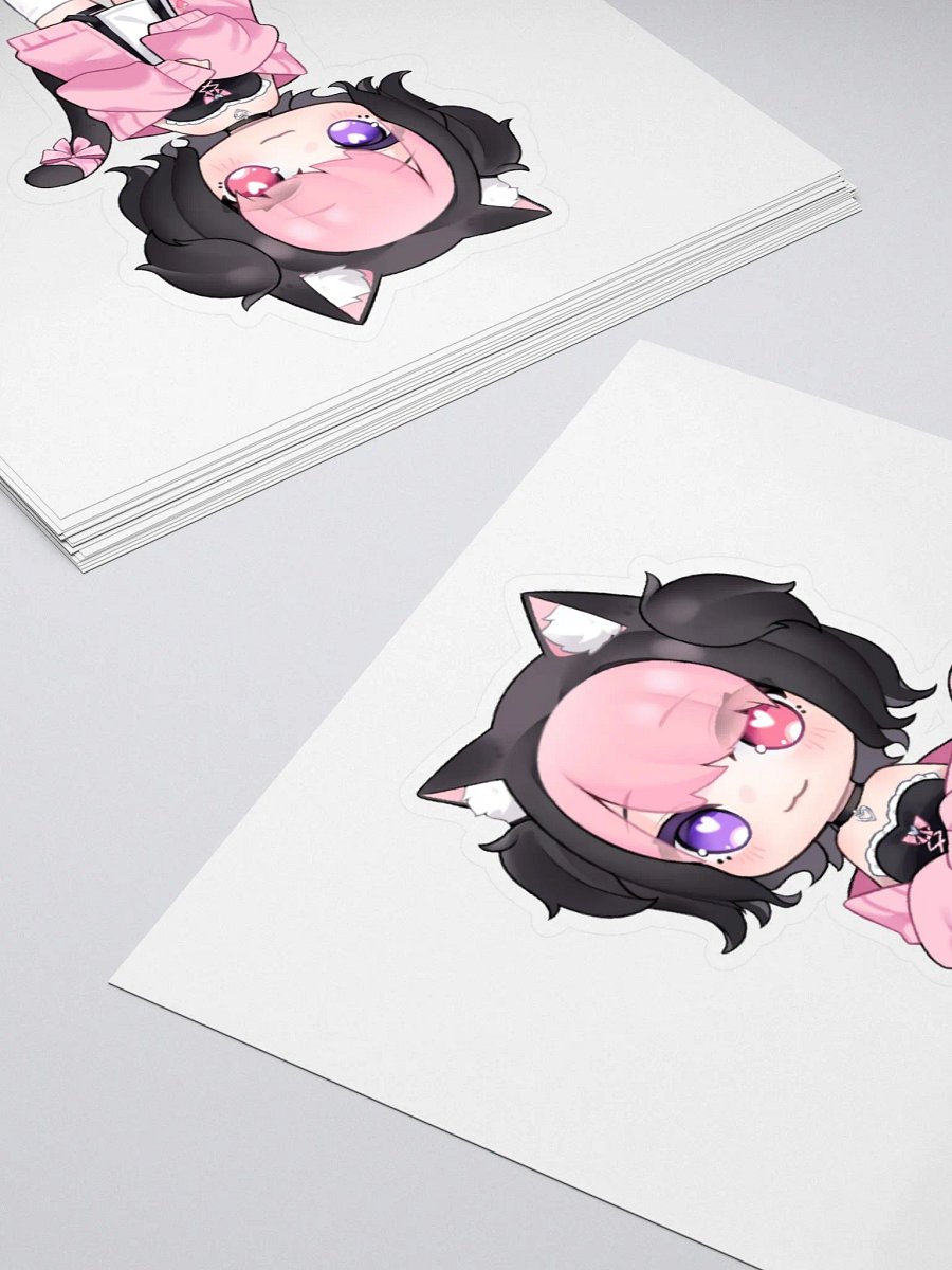 chibi strawb sticker product image (4)