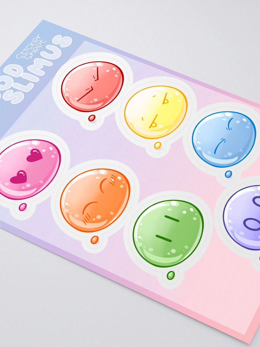 Mood Slimus Sticker Sheet product image (3)
