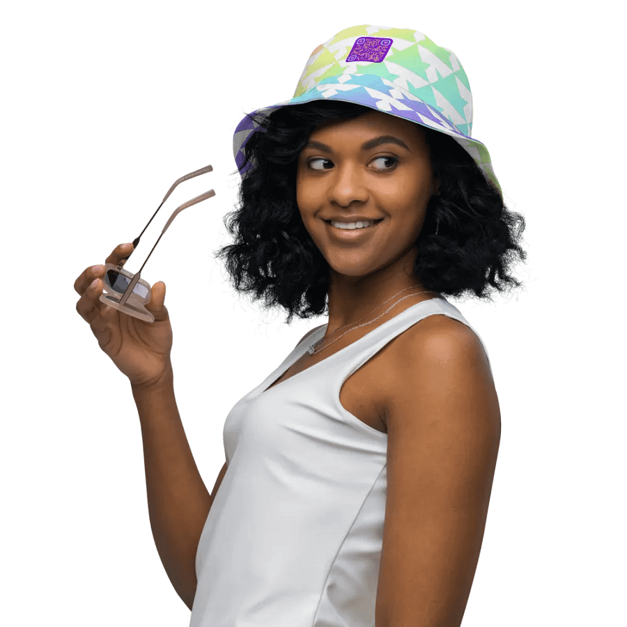 Rainbow Reversible Bucket Hat product image (7)