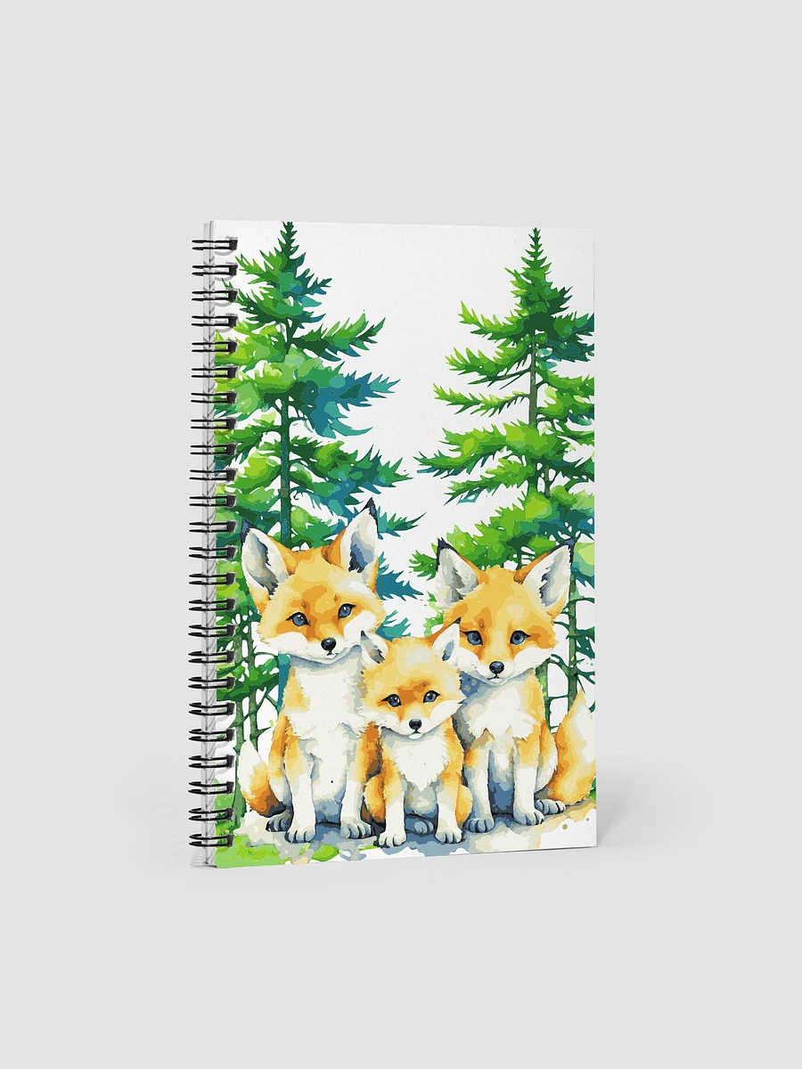 Fox Family Spiral Notebook / Journal / Planner product image (1)