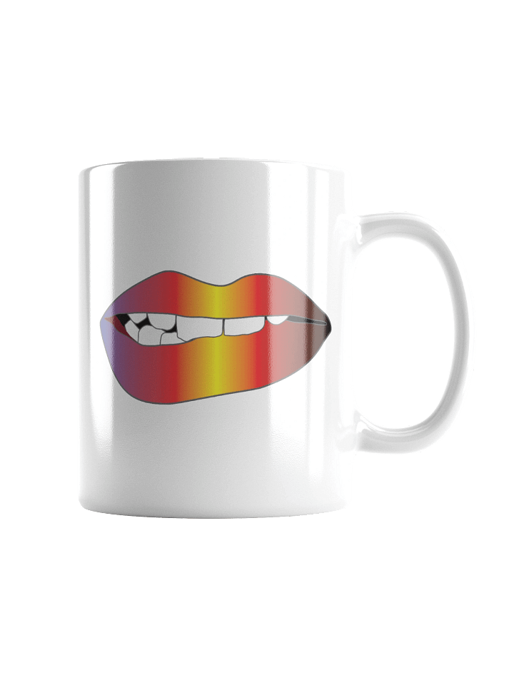 Polyamory Pride Gradient Biting Lips Mug product image (1)