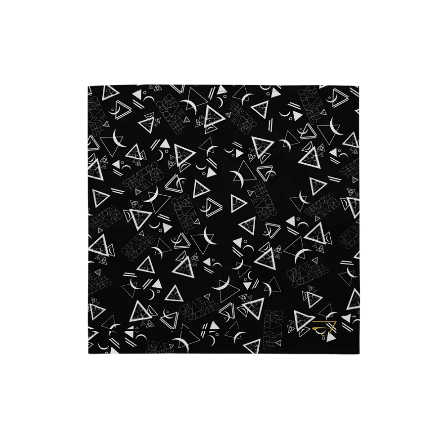 Luphoric Patterned Bandana Black product image (2)