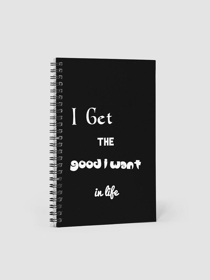 The Good I Want Journal (Black) product image (1)