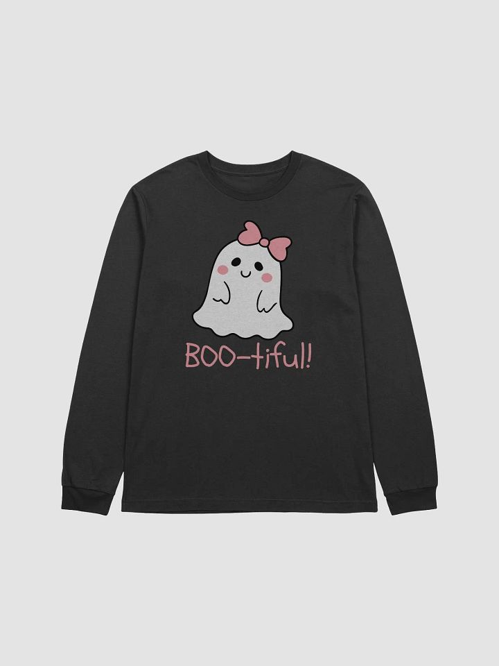 Boo-tiful Ghost Long Sleeve Tee product image (1)