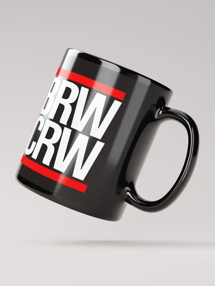 BRW CRW All Black Mug product image (4)
