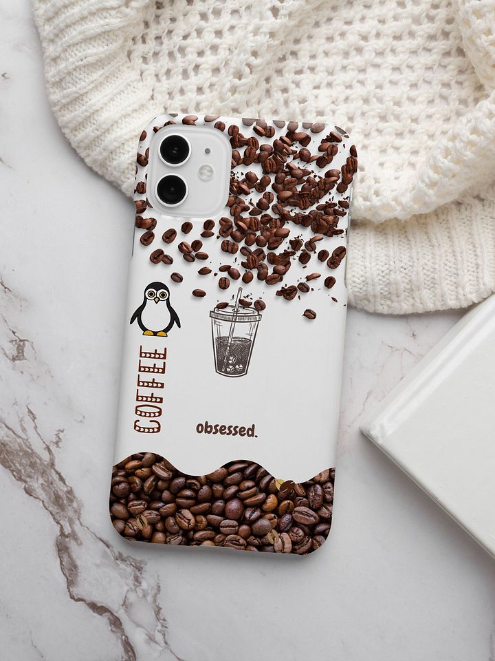 Coffee iPhone Case I Aesthetic Coffee Bean I Phone Cover for Coffee Lovers I MAGSAFE COMPATIBLE product image (2)