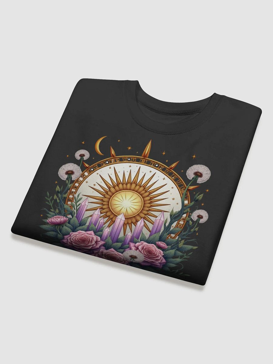 Mystical Sun and Crystal Rose Garden - Celestial Boho Design product image (4)
