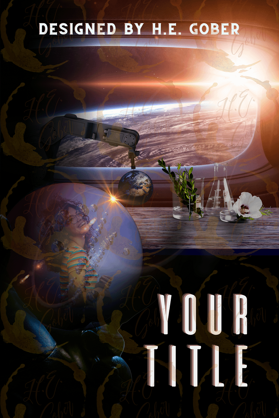 Pre-Made Sci-Fi Book Cover product image (1)