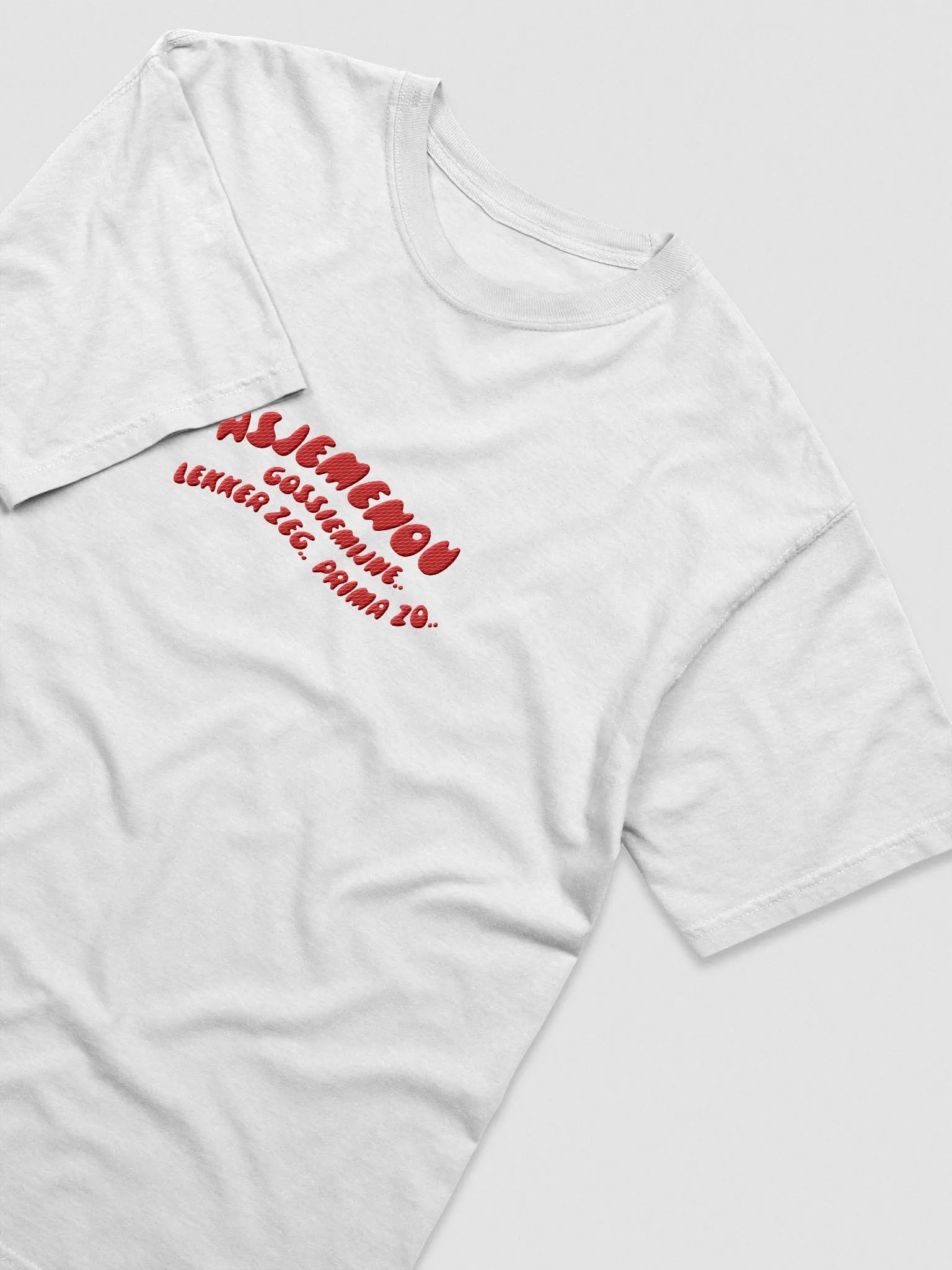 Asjemenou - Sand - Embroidered product image (1)