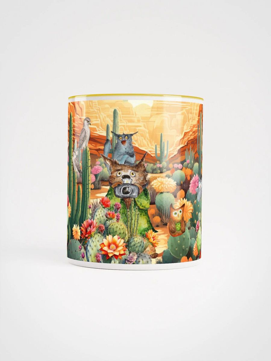 Desert Bloom: A Tale of Resilience Ceramic Mug | 11oz & 15oz | Nature-Inspired Drinkware product image (5)