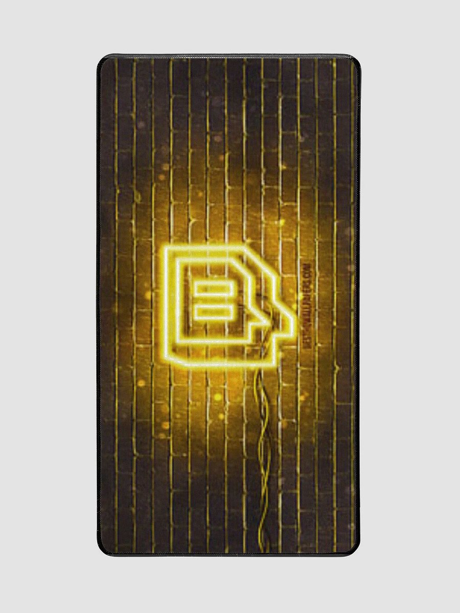 TWITCH GAMING DESK PAD - AMARILLO NEON product image (2)