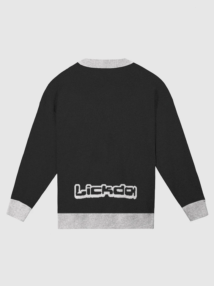 LICKDA FRACKEN - Relax Fit Jacquard Crewneck Sweater product image (2)