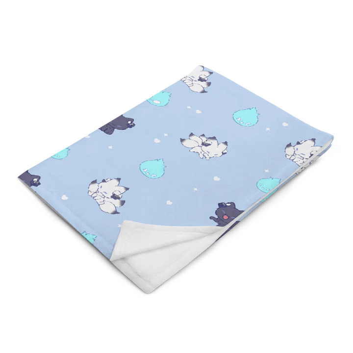 meiya, meinya & wisps blanket (blue) product image (2)