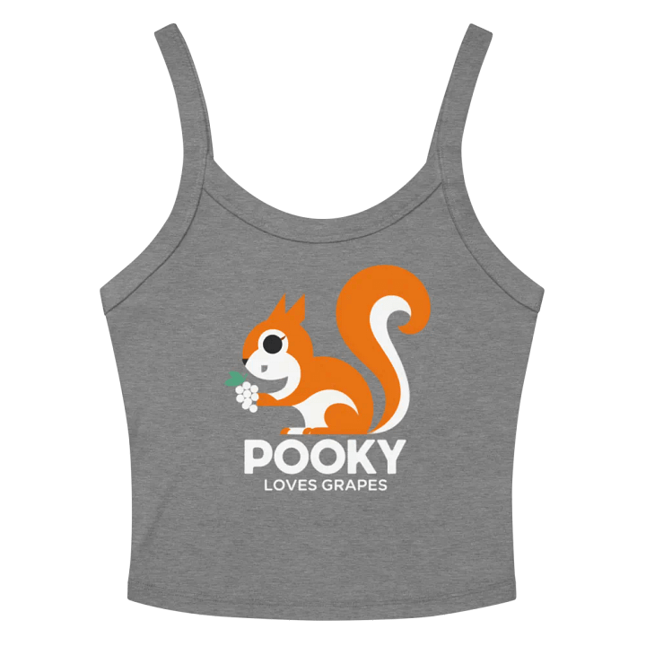 Pocky Loves Grapes Women's Micro-Rib Tank Top product image (2)