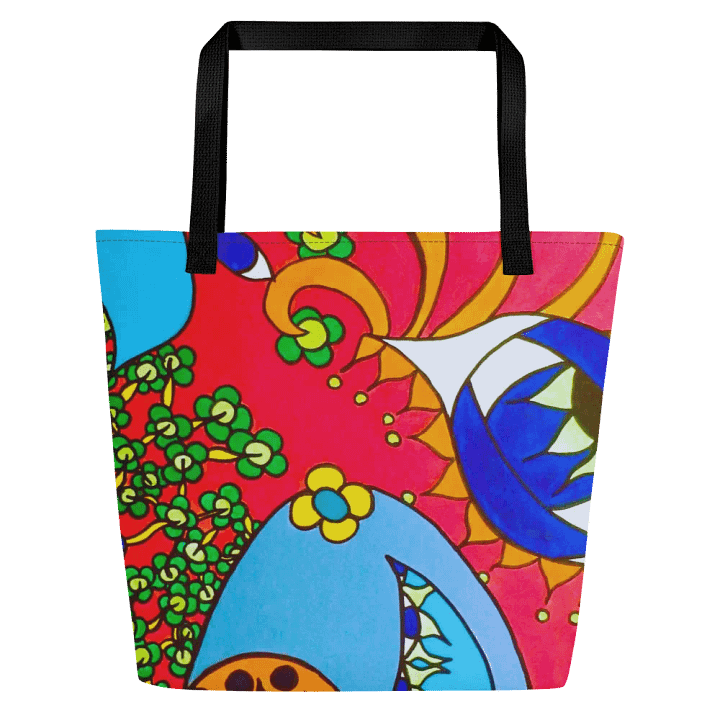 Eyes of Enchantment Large Tote Bag product image (2)