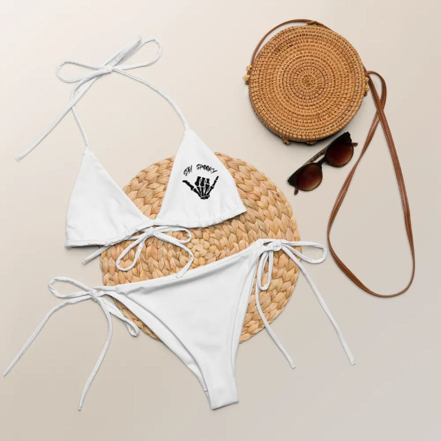 Stay Spooky All-Over String Bikini product image (6)
