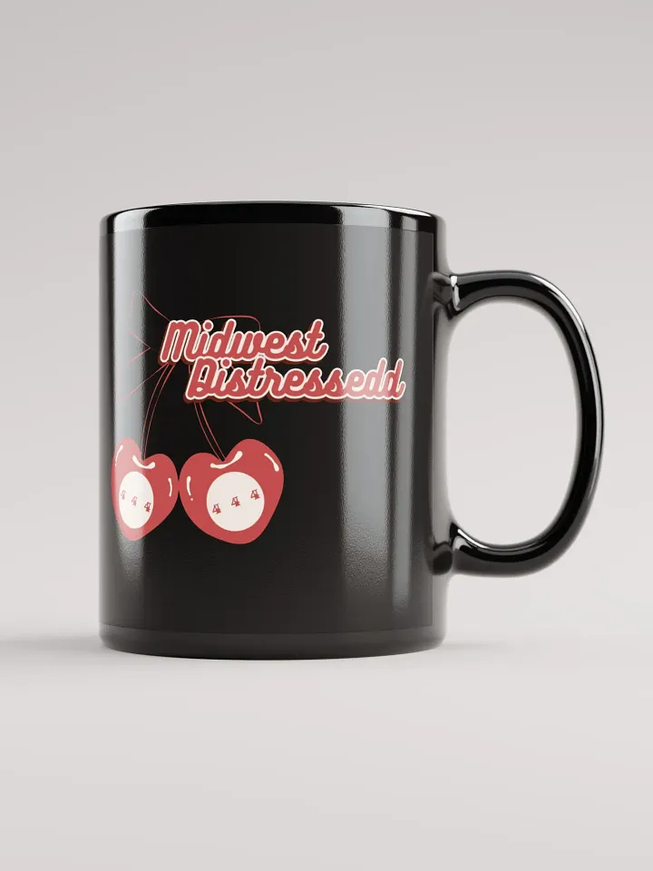 444 Cherries Black Mug product image (2)